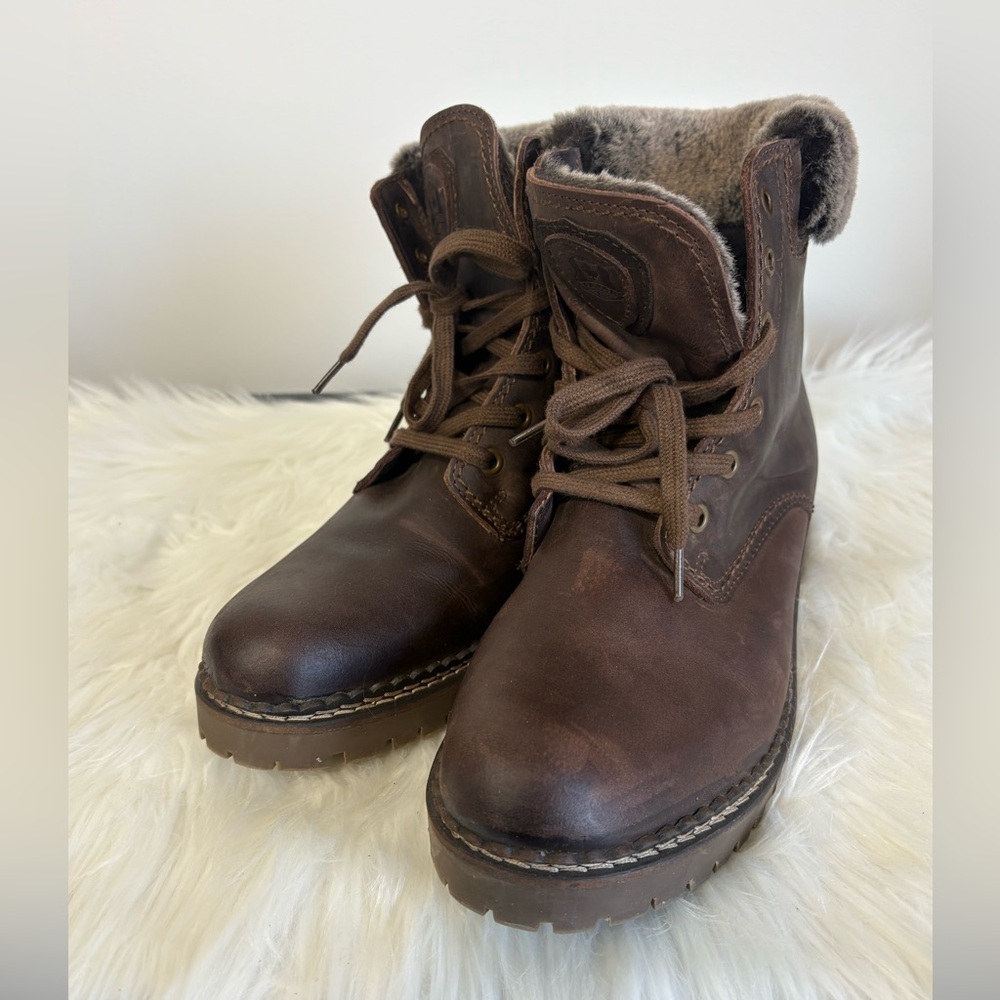 (107)Pajar Dark Brown Faux Fur-Lined Footwear.SZ:EU42 - Picture 10 of 14